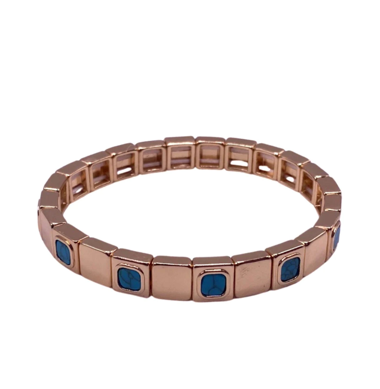 Turquoise Squared Bracelet