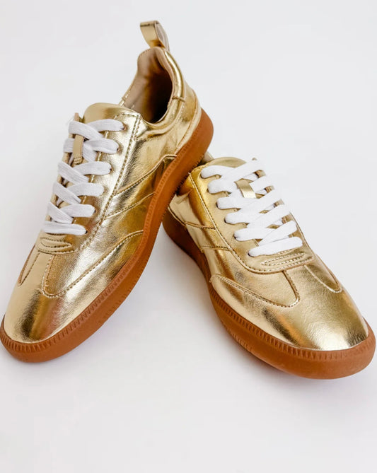 Wylder Sneaker - Gold
