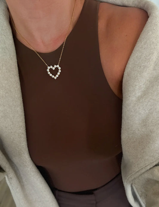 Diamond Heart Necklace