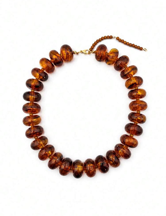Boho Chunky Beaded Necklace