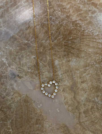Diamond Heart Necklace