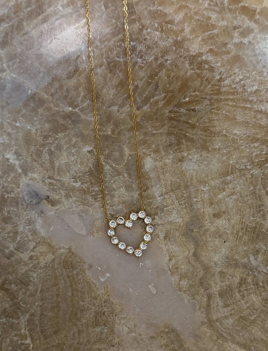 Diamond Heart Necklace