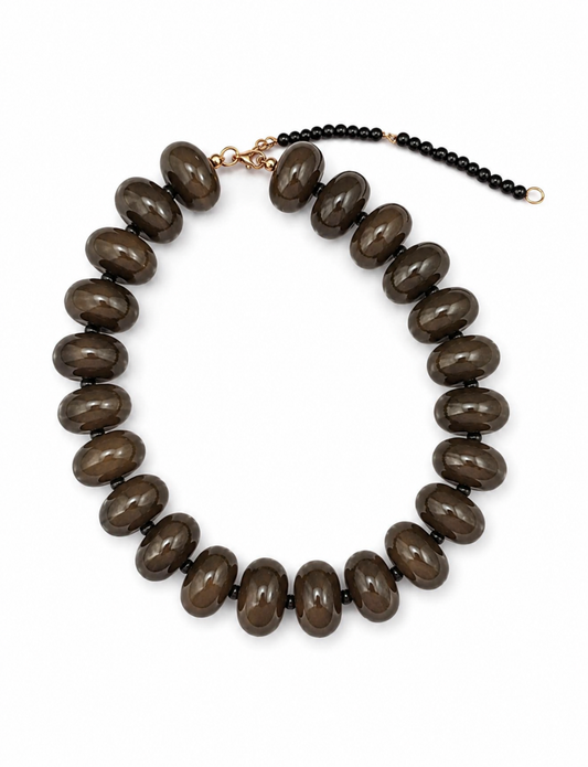 Boho Chunky Beaded Necklace