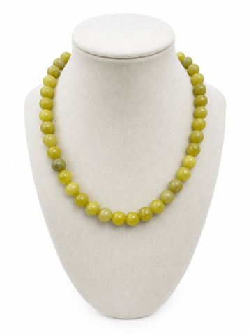 Chartreuse Bubble Necklace