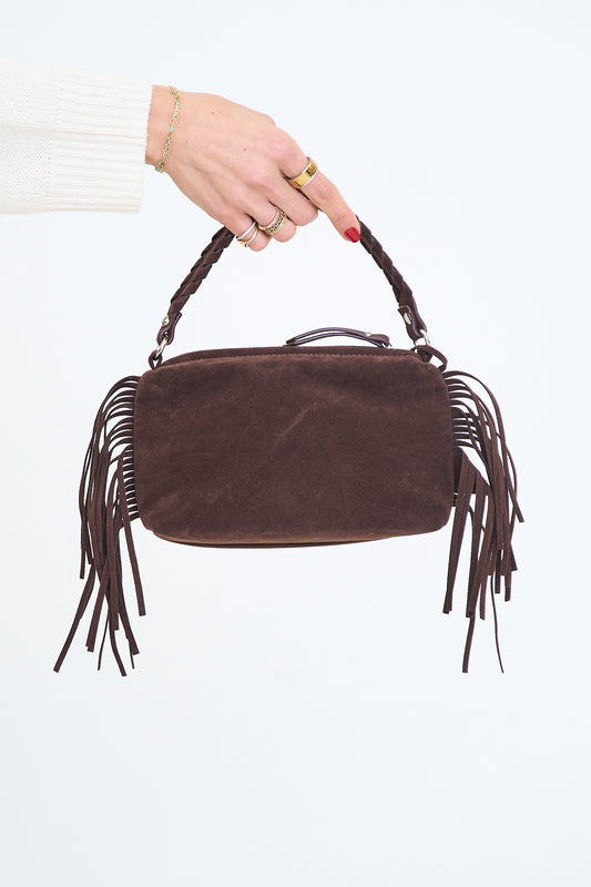 Double Sided Fringe Bag