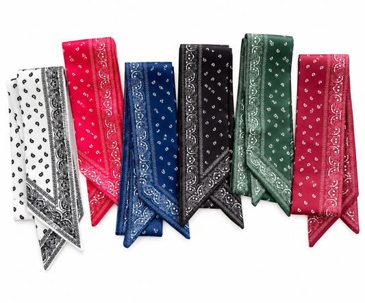 Silk Twilly - Bandana Print