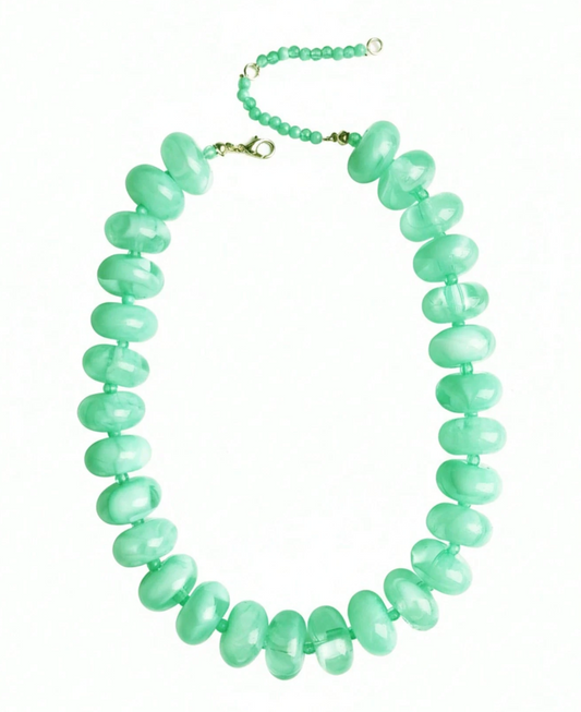 Boho Chunky Beaded Necklace