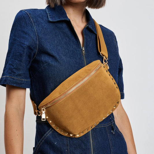 Gizelle Suede Belt Bag
