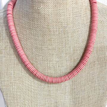 Pink Agate Necklace