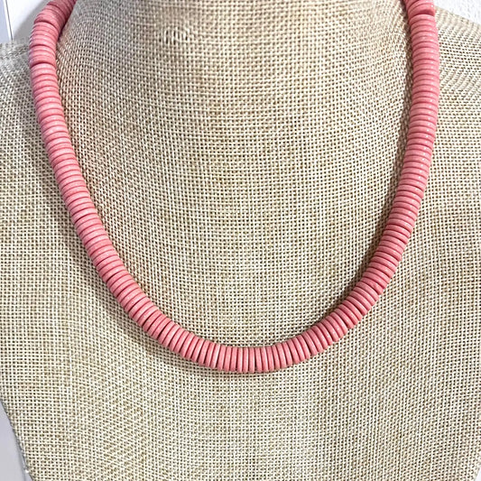 Pink Agate Necklace
