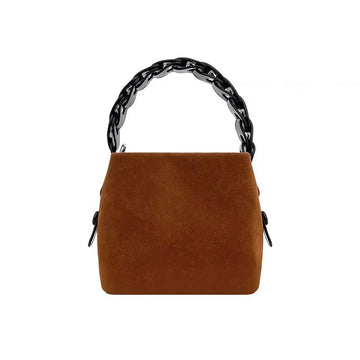 Woven Vintage Deerskin Bag