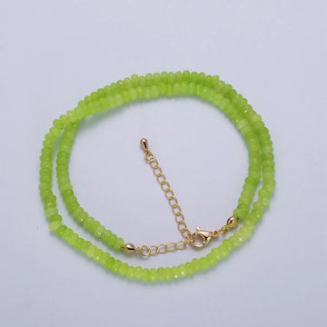 Natural Stone Bead Necklace