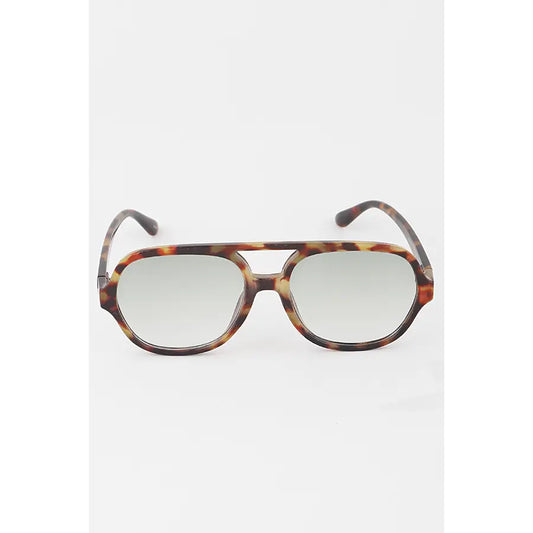 Classic Tinted Aviator Sunglasses