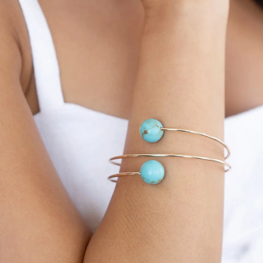 Summer Escape Turquoise Cuff