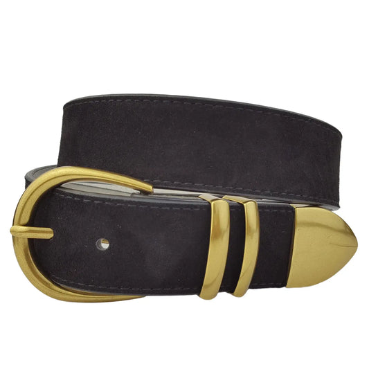 Classic Cow Suede Belt