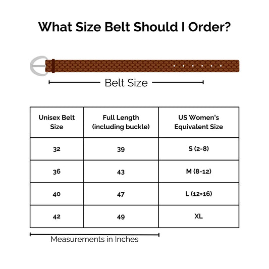 Butter Yellow Handwoven Guatemalan Whip-Stitched Belt