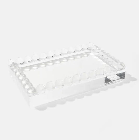 Bubble Lucite Tray